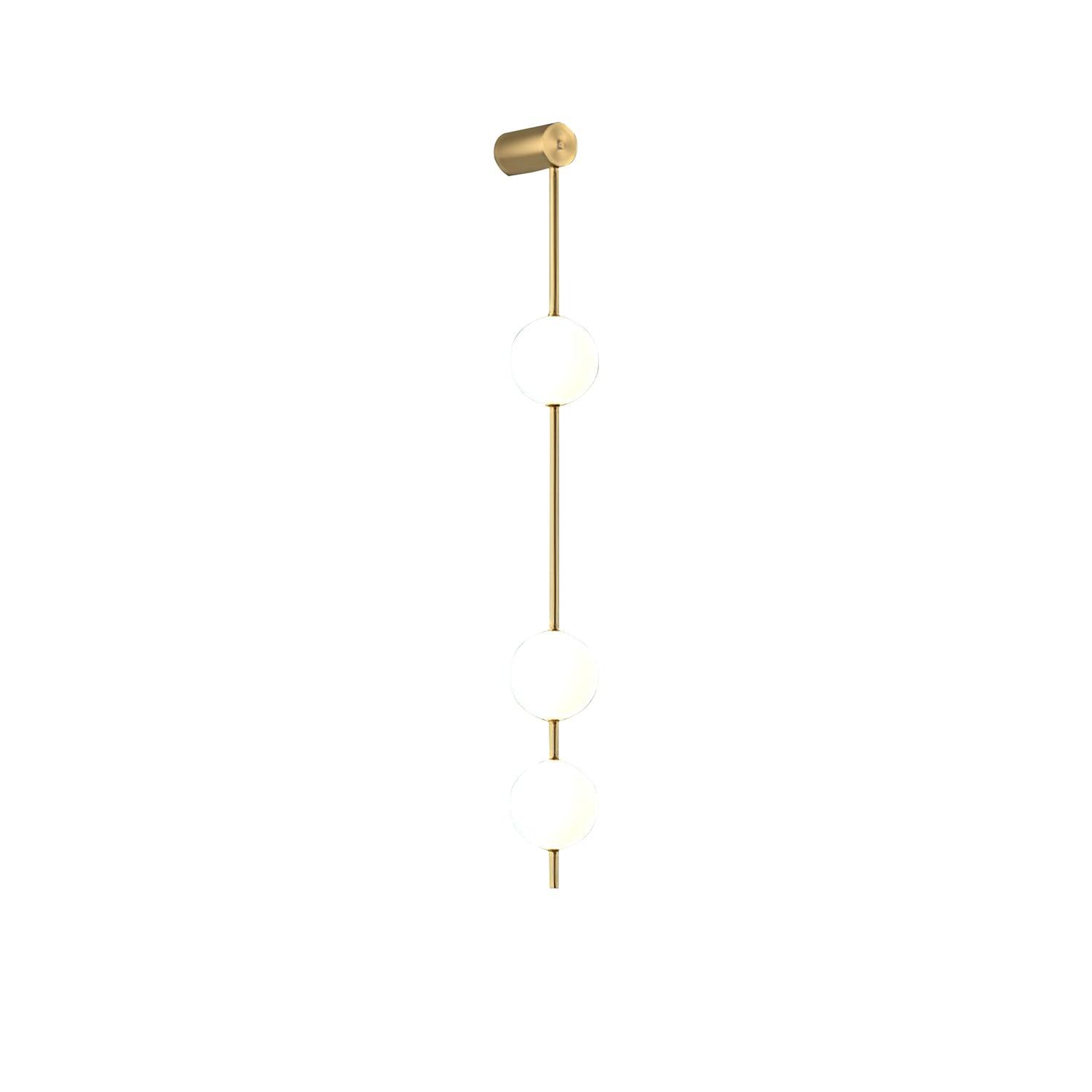 Wall Sconce Brass 40.6 in Adjustable Corridor Stairway Entryway Lighting Decorative Modern Indoor Fixture | Thomler