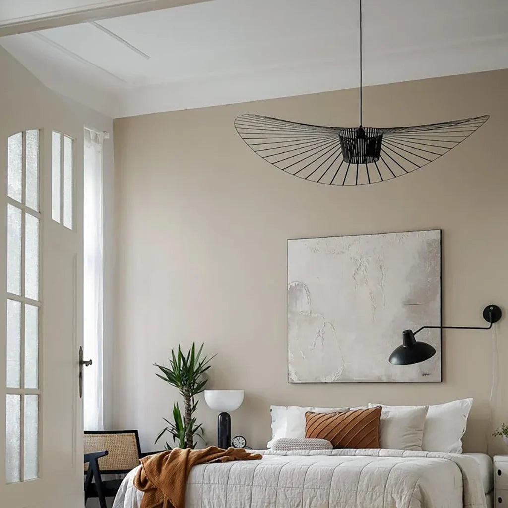 Pendant Light Metal Fabric 150.0 cm (59.1") Adjustable Dining Room Kitchen Island Ceiling Lamp Modern Designer Hanging Light | Thomler