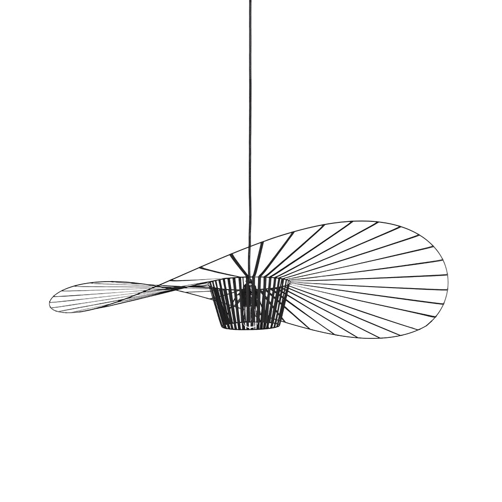 Pendant Light Metal Fibreglass 150.0 cm Adjustable Dining Room Kitchen Island Modern Hanging Ceiling Lamp Wide Shade | Thomler