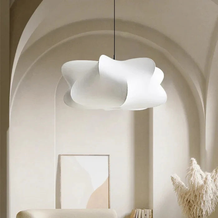 Silk Pendant Light Japanese-Inspired LED Warm White for Living Room Bedroom Hotel | Thomler