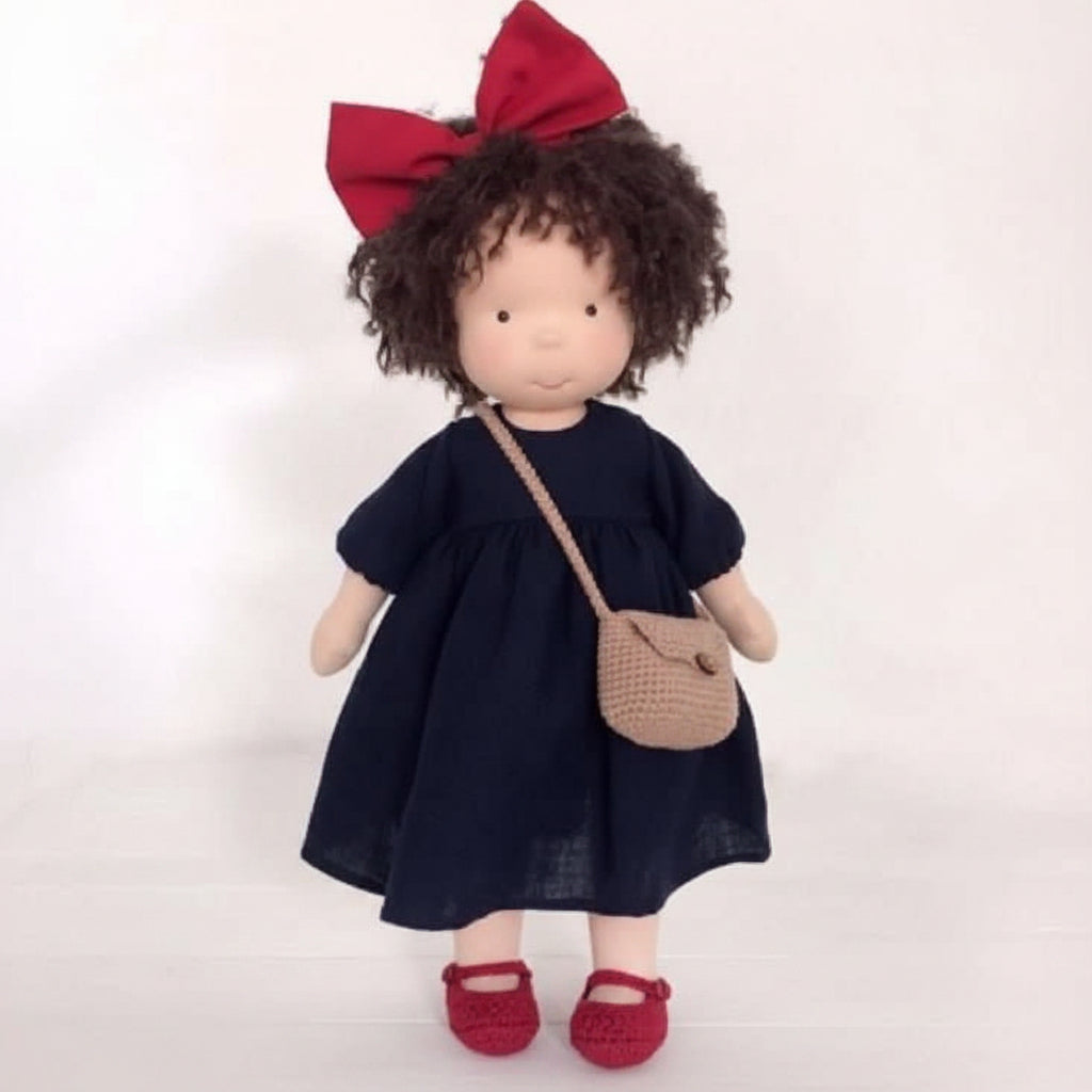 Cotton Plush Companion Doll for Creative Storytelling & Open-Ended Play | Handcrafted Soft Body Design for Kids | Thomler