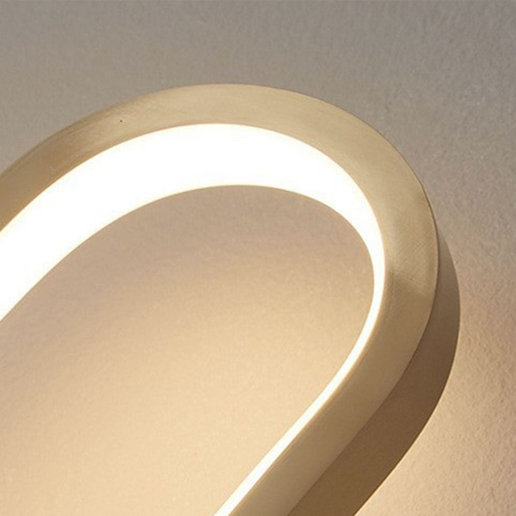 Wall Sconce Aluminum Long Oval 23.6 in Adjustable LED Bedroom Living Room Study Lighting | Thomler