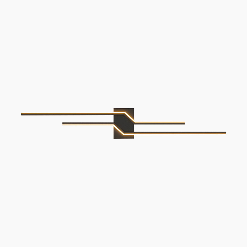 Wall Light Metal Linear LED 39.4 in Dimmable Bedroom Living Room Modern Minimalist Nordic Indoor Lighting Fixture | Thomler