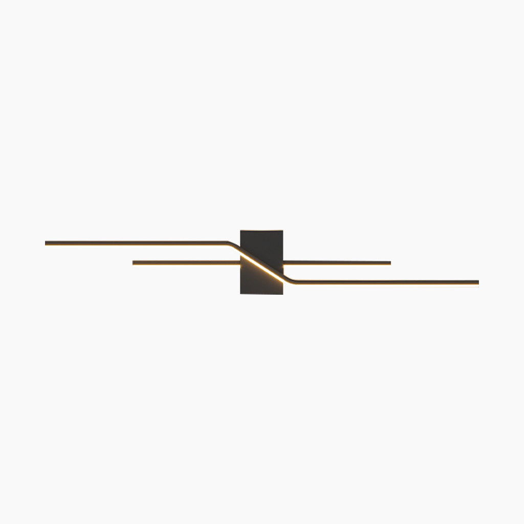Wall Light Metal Linear LED 39.4 in Dimmable Bedroom Living Room Modern Minimalist Nordic Indoor Lighting Fixture | Thomler