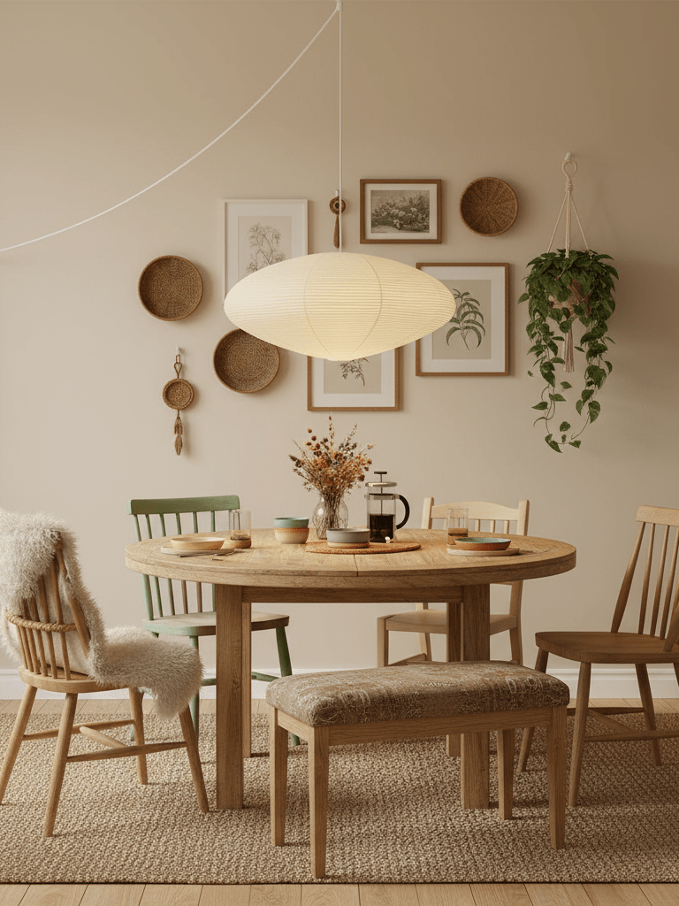 Mulberry Paper Swag Pendant Light 17.7 in x 9.8 in White Indoor Ceiling Hanging Lamp Modern Home Decor Living Room Bedroom | Thomler
