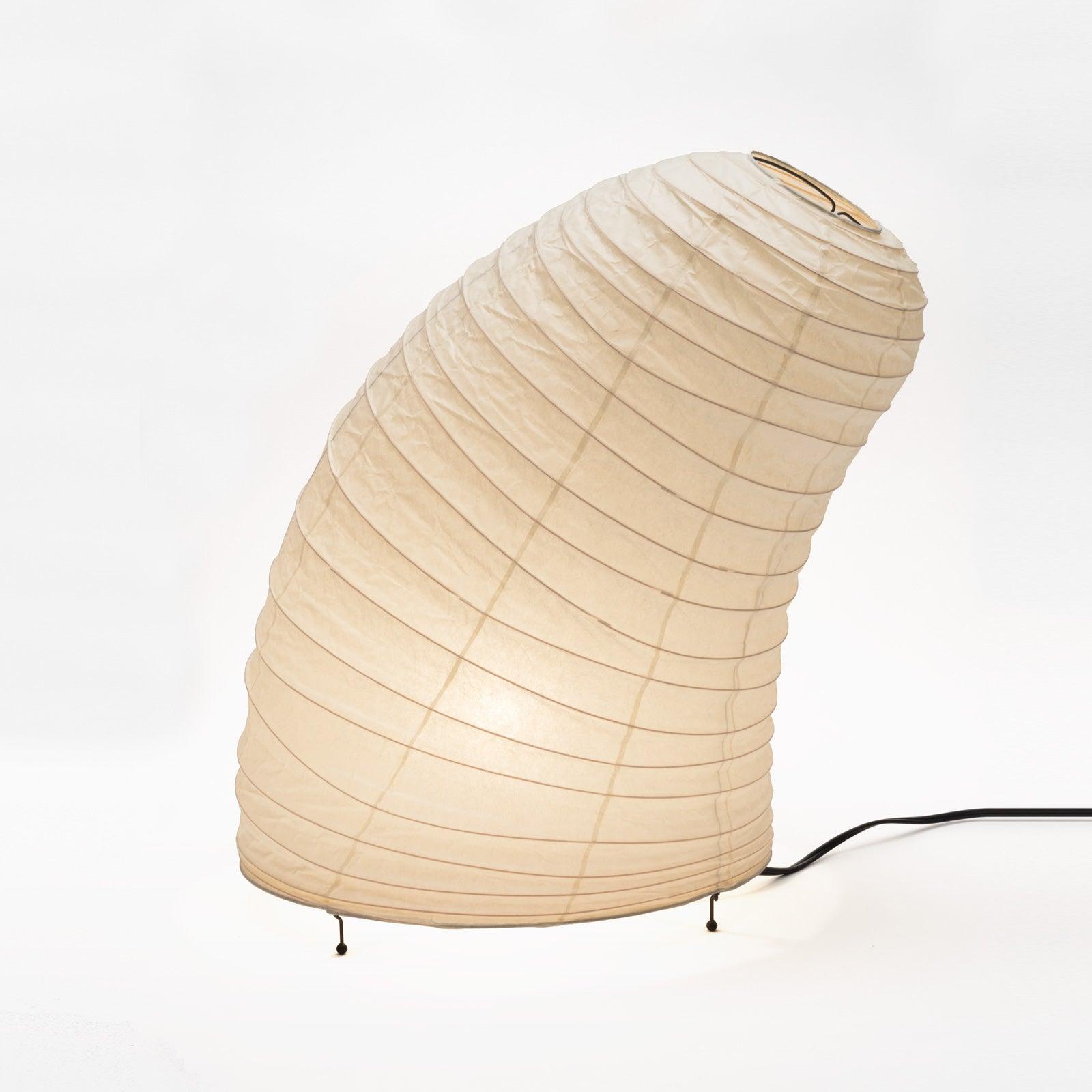 Table Lamp Rice Paper 16.9 in Indoor LED Bedroom Desk Nightstand Light | Thomler