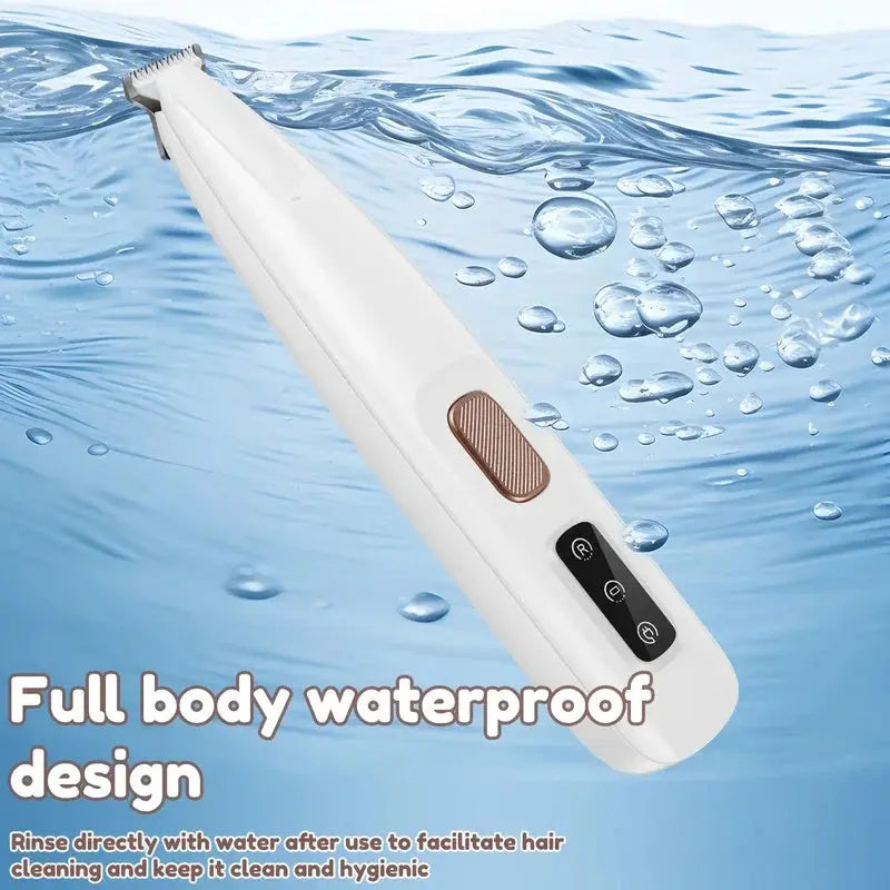 Wasserdichter Wiederaufladbarer Tierhaarschneider mit LED-Licht
