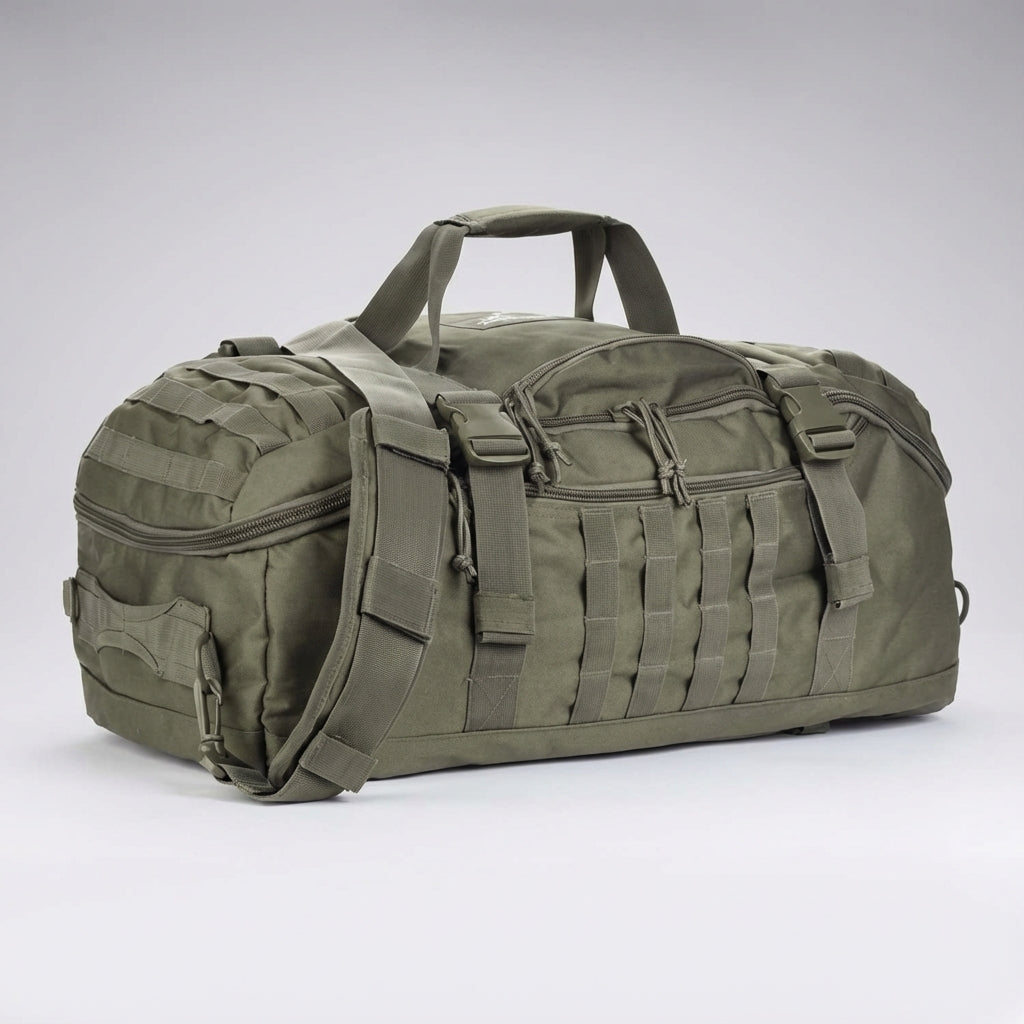 Multi-Carry Outdoor Duffel – 45L Travel Gym Bag with Adjustable Dividers and 3 Carrying Modes for Weekend Trips Sports Hiking | Thomler