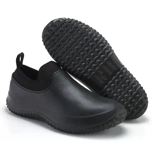 Slip-On Steel Toe Work Boots for Men & Women – Waterproof Non-Slip Safety Shoes for Warehouse, Construction & Outdoor Jobs | Thomler