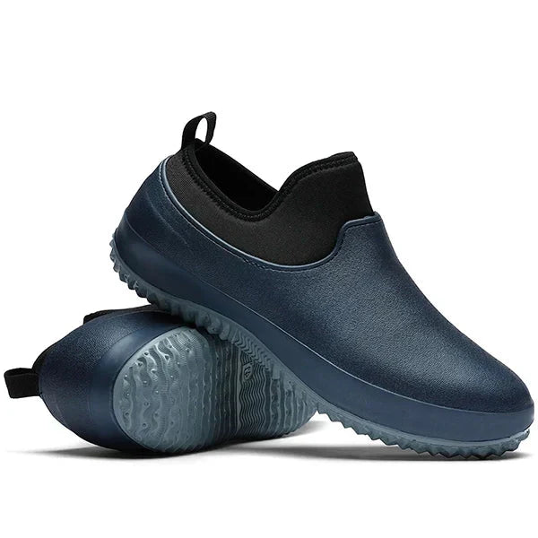 Slip-On Steel Toe Work Boots for Men & Women – Waterproof Non-Slip Safety Shoes for Warehouse, Construction & Outdoor Jobs | Thomler