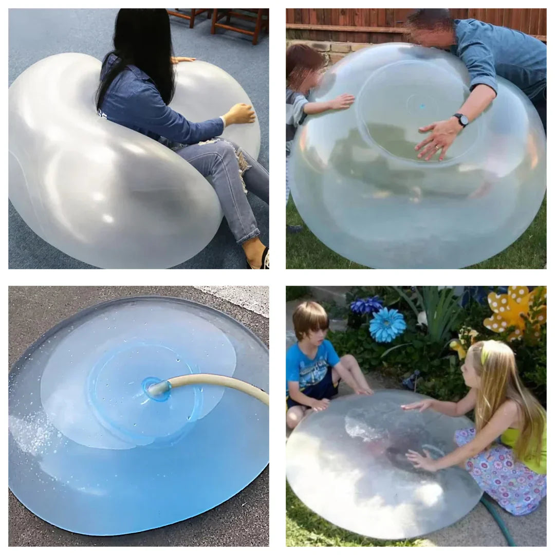 Play Ball TPR 120.0 cm 47.2" Indoor Outdoor Family Garden Water Filled Inflatable Bubble Toy For Active Play | Thomler