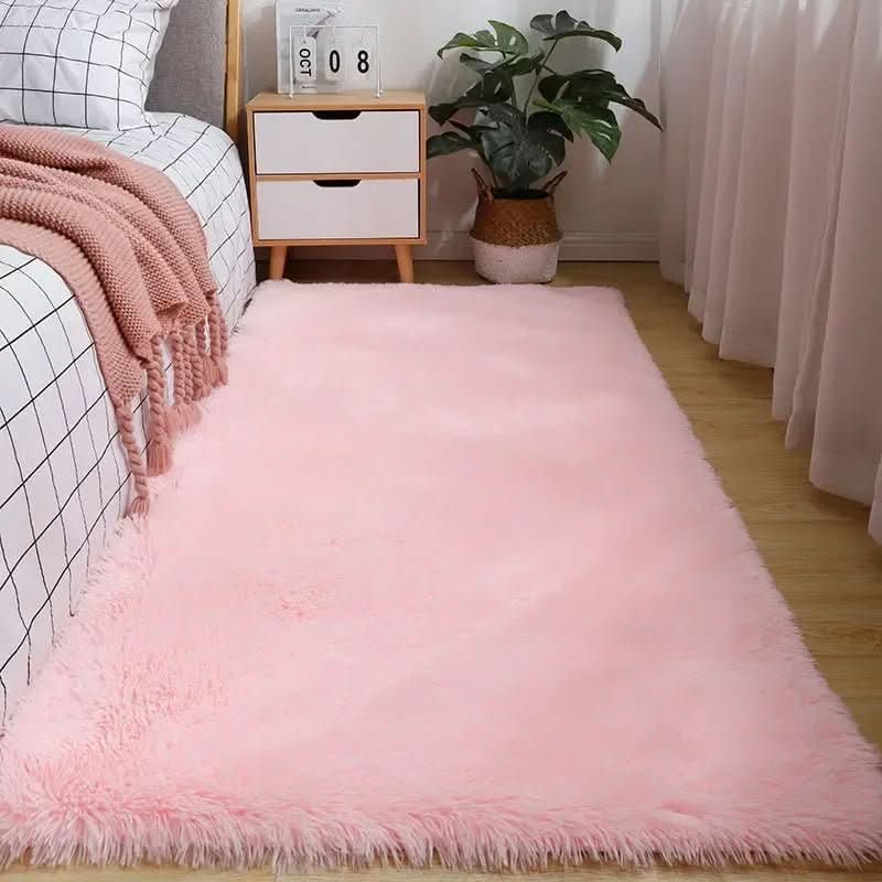 Plush Area Rug for Living Room & Bedroom – Soft Modern Floor Carpet in 10 Colors – Indoor Accent Rug for Contemporary Home Decor | Thomler