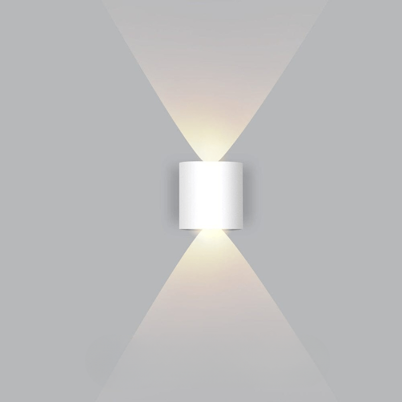 Outdoor Wall Light Aluminium LED 10 in Waterproof Garden Driveway Balcony Lighting Modern Weatherproof Fixture | Thomler