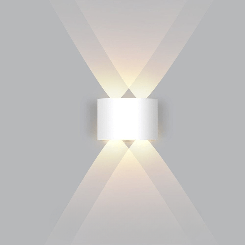 Outdoor Wall Light Aluminium LED 10 in Waterproof Garden Driveway Balcony Lighting Modern Weatherproof Fixture | Thomler