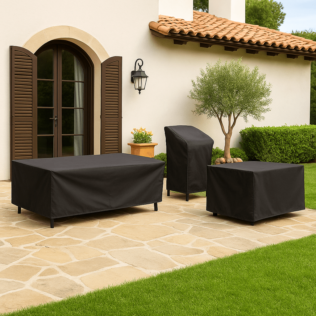 Waterproof Outdoor Furniture Cover for Patio, Garden & Deck Protection – All-Season Heavy-Duty Polyester Shield for Sofas, Tables, Chairs | Thomler