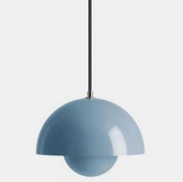 Pendant Light Metal Flowerpot Shade 23.0 cm Multi Colour Dining Room Kitchen Island Hanging Ceiling Lamp Adjustable Cable E26 | Thomler