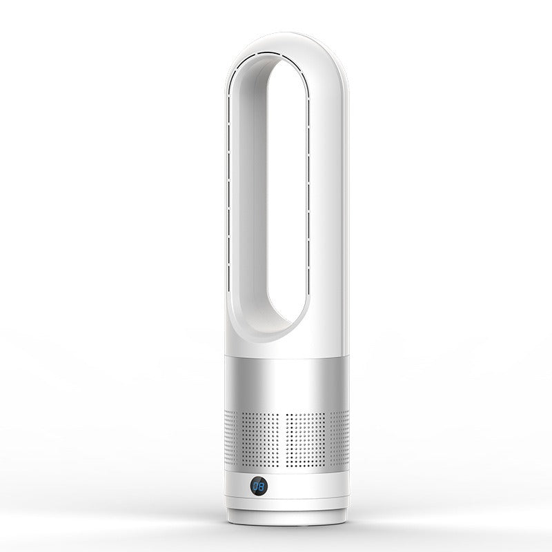 Bladeless Tower Air Cooler with Purifier & Oscillation – 8-Speed Whisper-Quiet Cooling Fan for Bedroom, Living Room & Office – Safe Design | Thomler