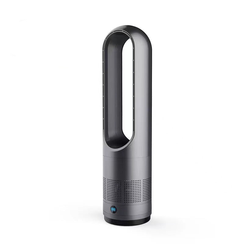 Bladeless Tower Air Cooler with Purifier & Oscillation – 8-Speed Whisper-Quiet Cooling Fan for Bedroom, Living Room & Office – Safe Design | Thomler
