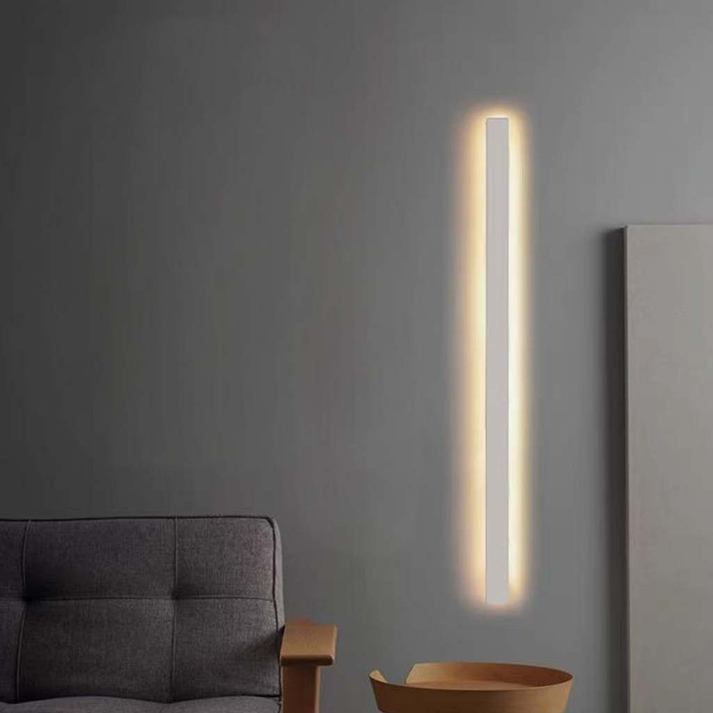 Wall Lamp Aluminum Linear LED 23.6 in Adjustable 12W Bedroom Living Room Modern Lighting | Thomler
