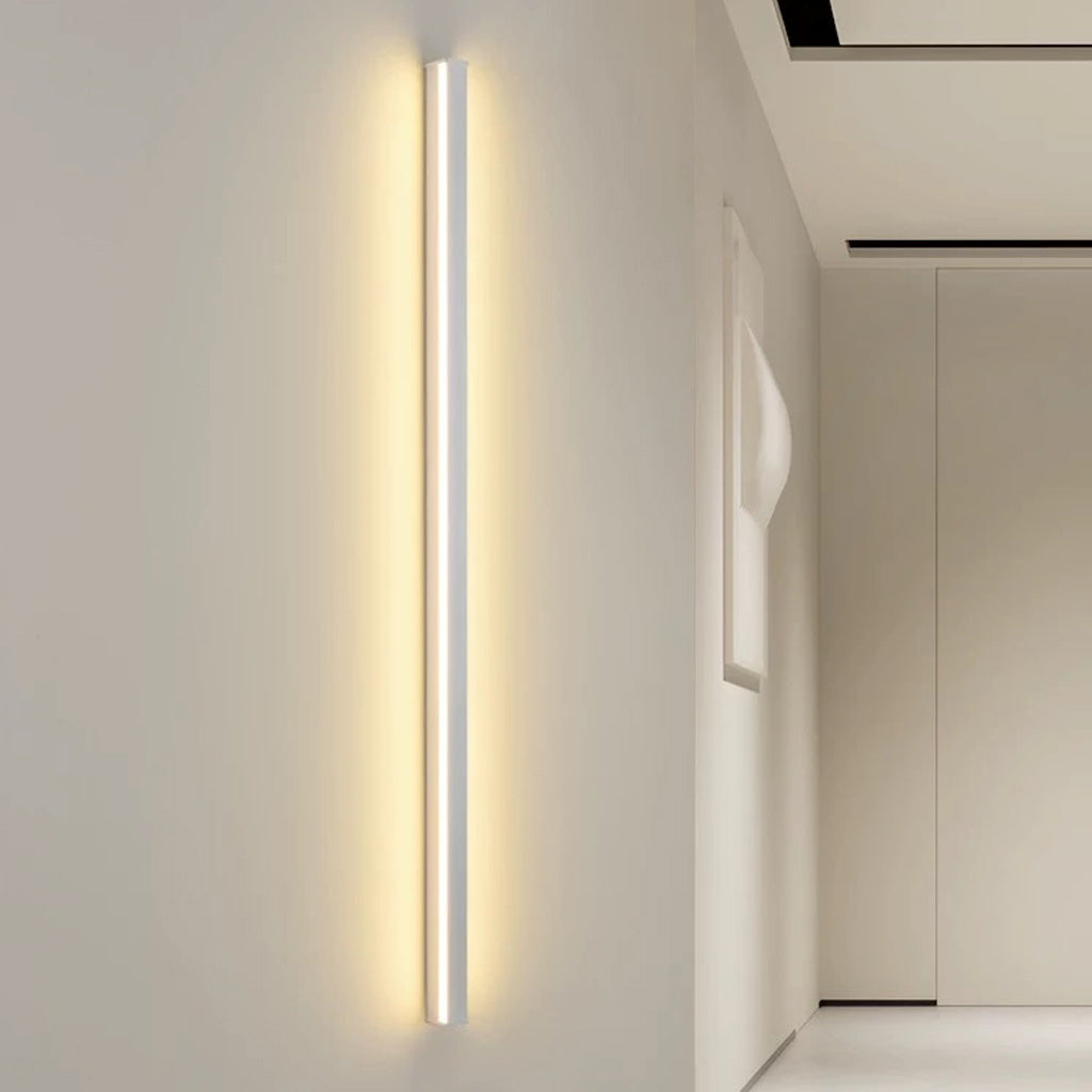 Wall Light Aluminum Linear LED 23.6 in Dimmable Black White Bedroom Living Room Modern Minimalist Bar Sconce | Thomler