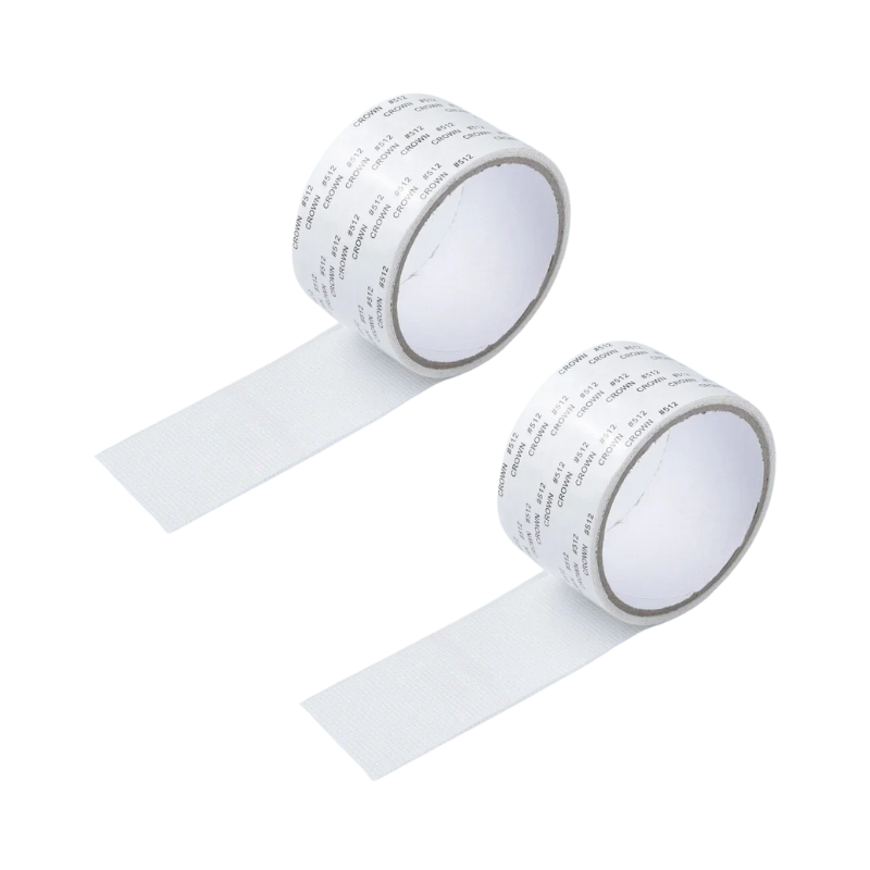 Window Screen Repair Patch Kit – Self-Adhesive Fiberglass Mesh Tape for Torn & Ripped Screens, Gray Black White Options for Door Window | Thomler
