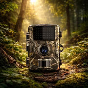 Motion-Activated Trail Camera with Night Vision for Outdoor Wildlife Monitoring & Security | Weatherproof Infrared Game Cam for Deer Hunting | Thomler