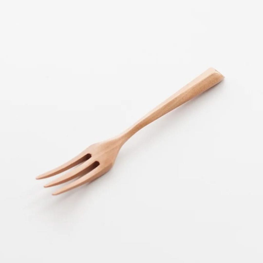Bamboo Flatware Set – 6-Piece Reusable Utensil Kit with Spoons & Forks for Lunch, Travel & Home Dining | Thomler