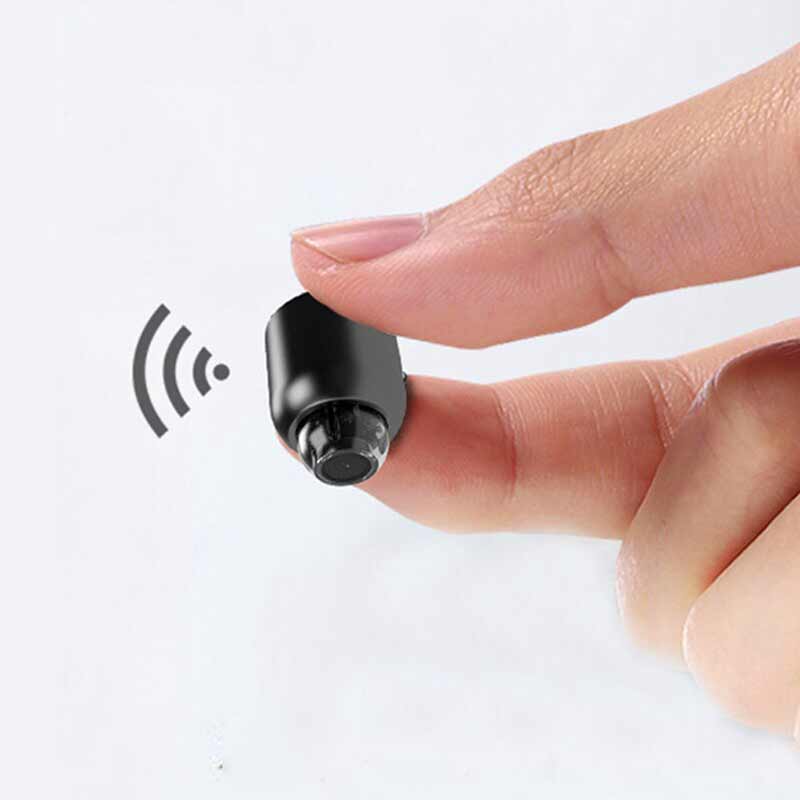 Security Camera Compact 2.0 cm Wireless Indoor Monitoring WiFi 1080P HD Motion Detection Night Vision Mini Surveillance Camera | Thomler