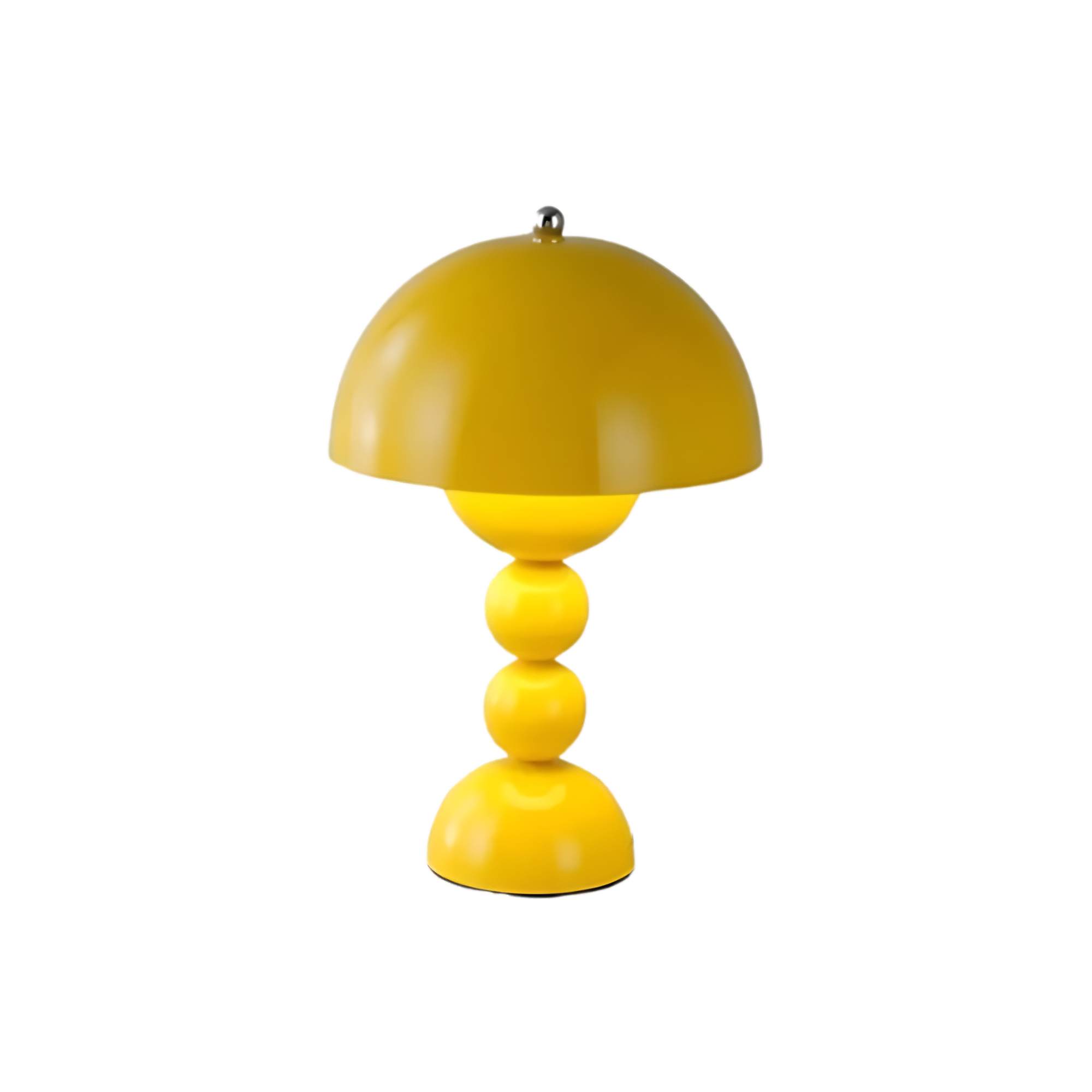 Table Lamp Acrylic 11.0 in White USB Rechargeable Bedroom Nightstand Ambient Nordic Minimalist Desk Lighting | Thomler