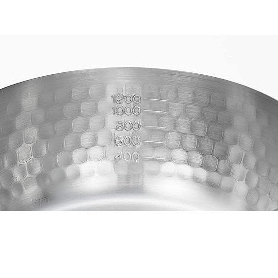 Saucepan Stainless Steel 1.7 L Traditional Soup And Broth Cooking Pan Lightweight Yukihira Style Miso Soup Pot | Thomler