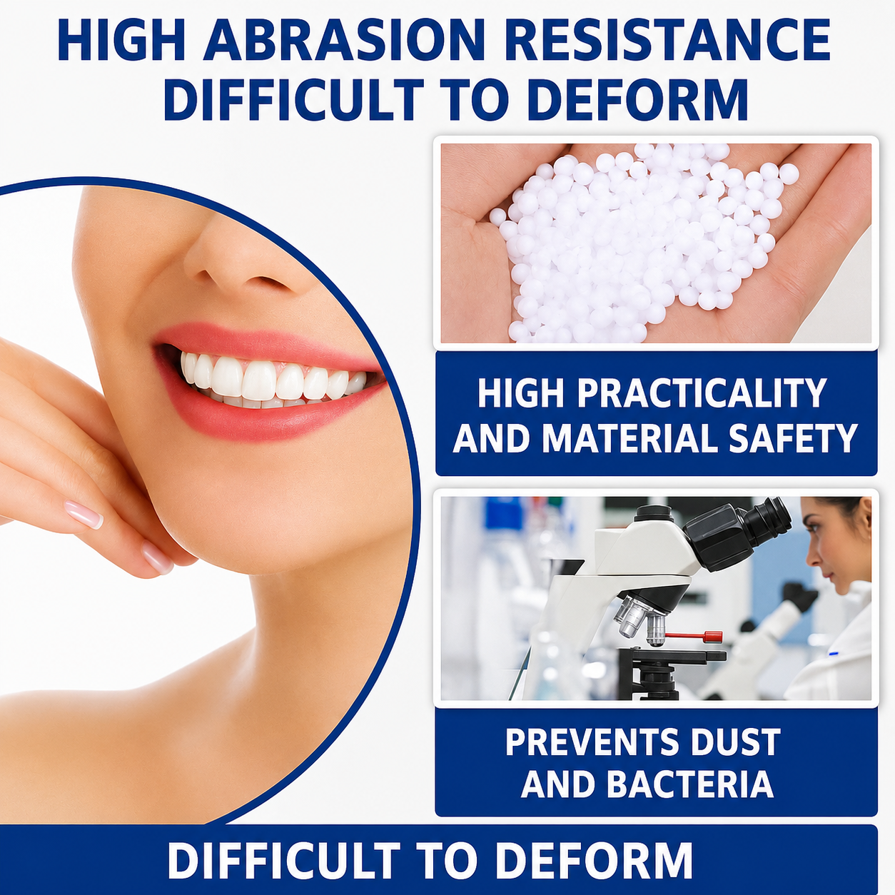 Temporary Tooth Repair Kit for Chipped Gaps Missing Teeth at Home Moldable Resin Filler Natural White Cosmetic Dental Fix Adults Kids Senior | Thomler