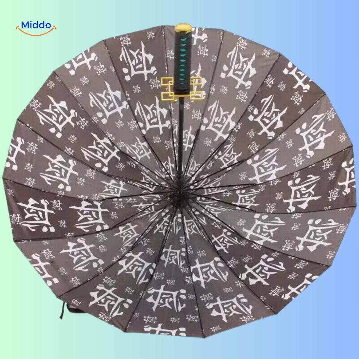Anime Character Umbrella with UV Protection – Lightweight Folding Parasol for Sun & Rain | Thomler