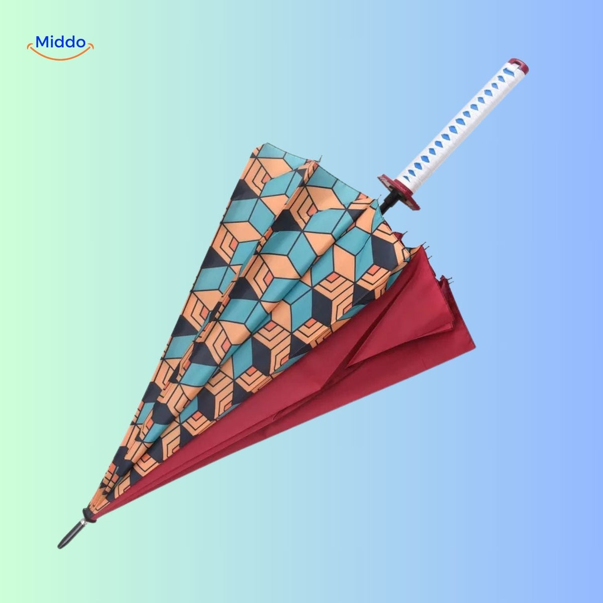 Anime Character Umbrella with UV Protection – Lightweight Folding Parasol for Sun & Rain | Thomler