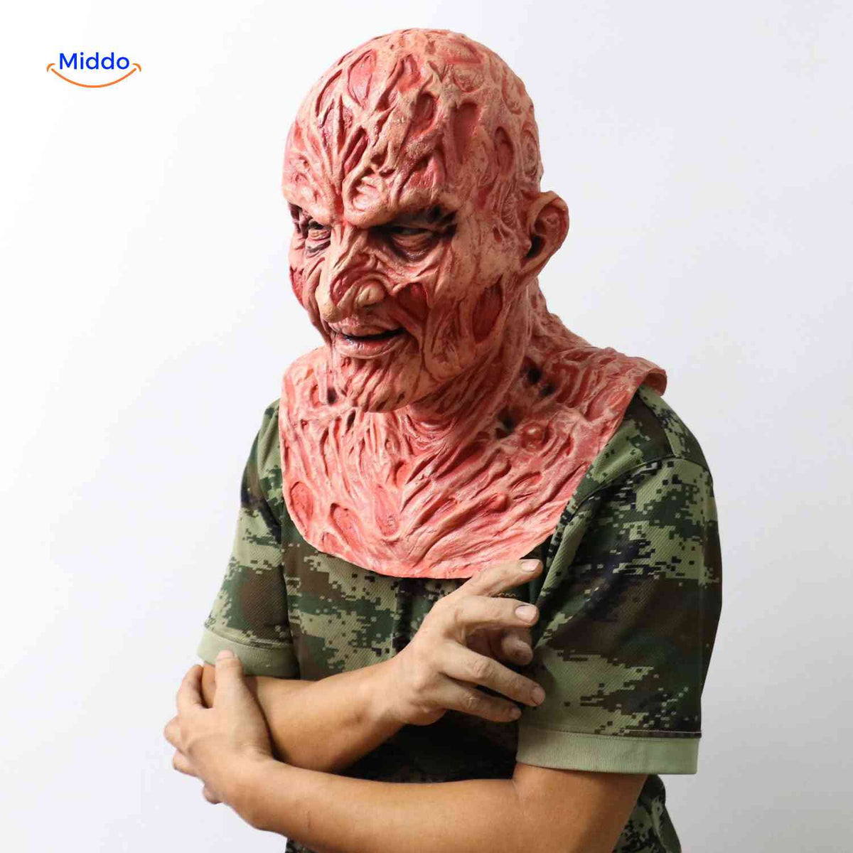 Frightening Latex Horror Character Mask – Lifelike Detail, Breathable Silicone for Costume Parties & Cosplay Events | Thomler