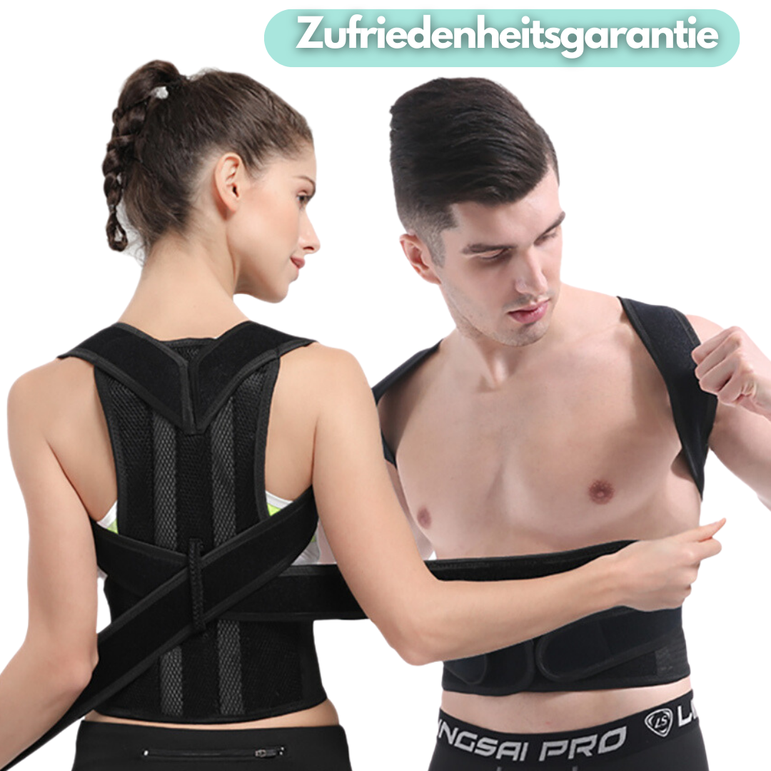 Adjustable Posture Corrector Brace for Upper Back & Shoulder Support – Breathable Design for Men & Women, Hidden Under Clothes, Helps Alignm | Thomler