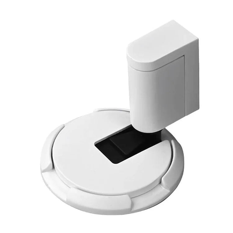 Door Stopper Zinc Alloy Push Lock Floor Mounted Stable Door Holder For Living Room Office Hallway Mechanical Door Stop | Thomler