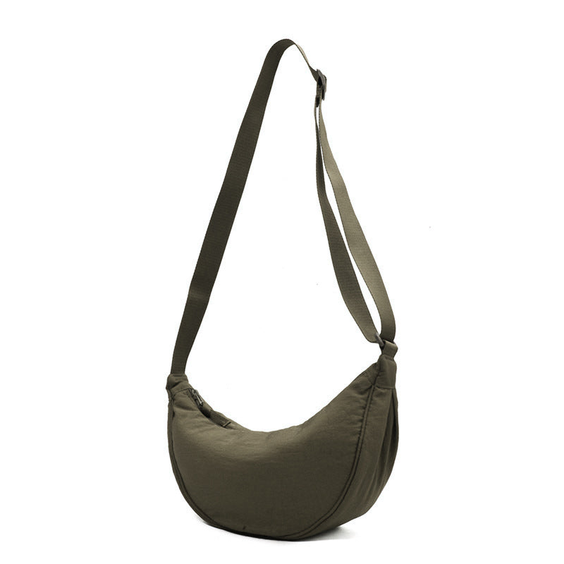 Curved Shoulder Bag for Women – Soft PU Leather Crossbody Purse with Adjustable Strap for Everyday Wear & Travel | Thomler