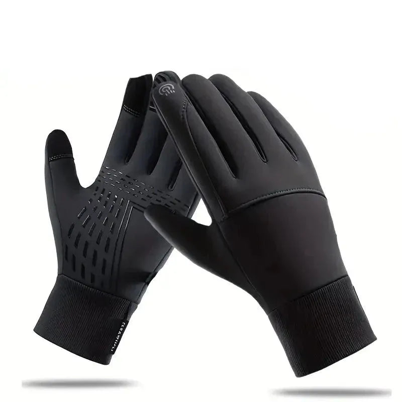 Waterproof Winter Gloves – Windproof Fleece Lined for Outdoor Activities & Cold Weather | Thomler