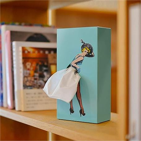 Boxgella – Retro Tissue Deko-Box | 2+1 GRATIS