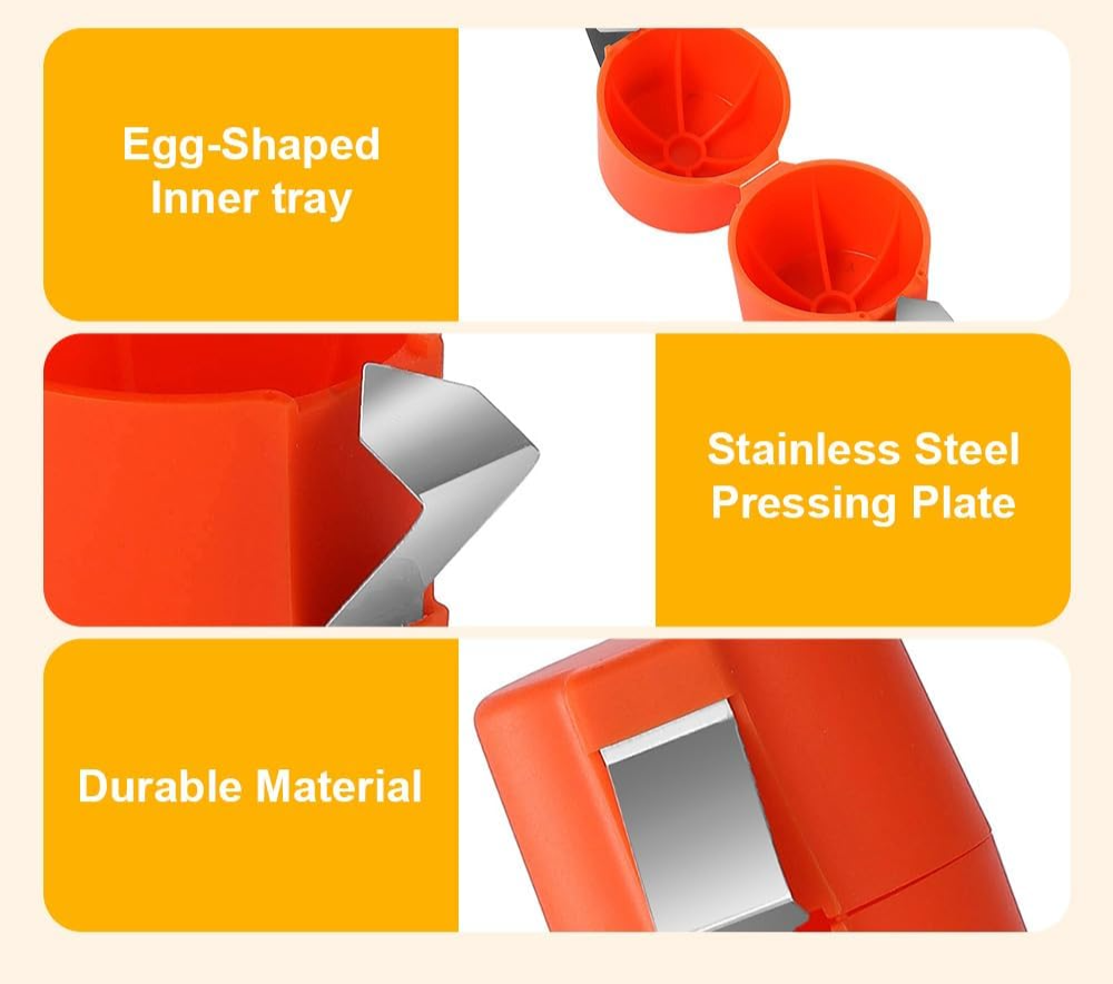 Handheld Egg Cracker and Yolk Separator Tool for Baking and Cooking | Thomler