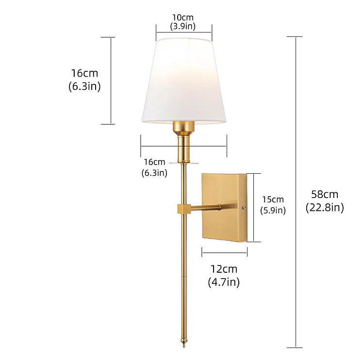 Wall Lamp Wireless Rechargeable 16.0 cm x 58.0 cm Indoor Outdoor Ambient Lighting Set Of 2 Cordless Sconce | Thomler