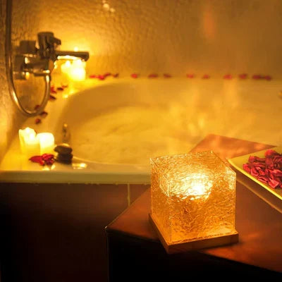 Aurora Projection Night Light - 16-Color LED Mood Lamp with Remote Control and Timer | Thomler