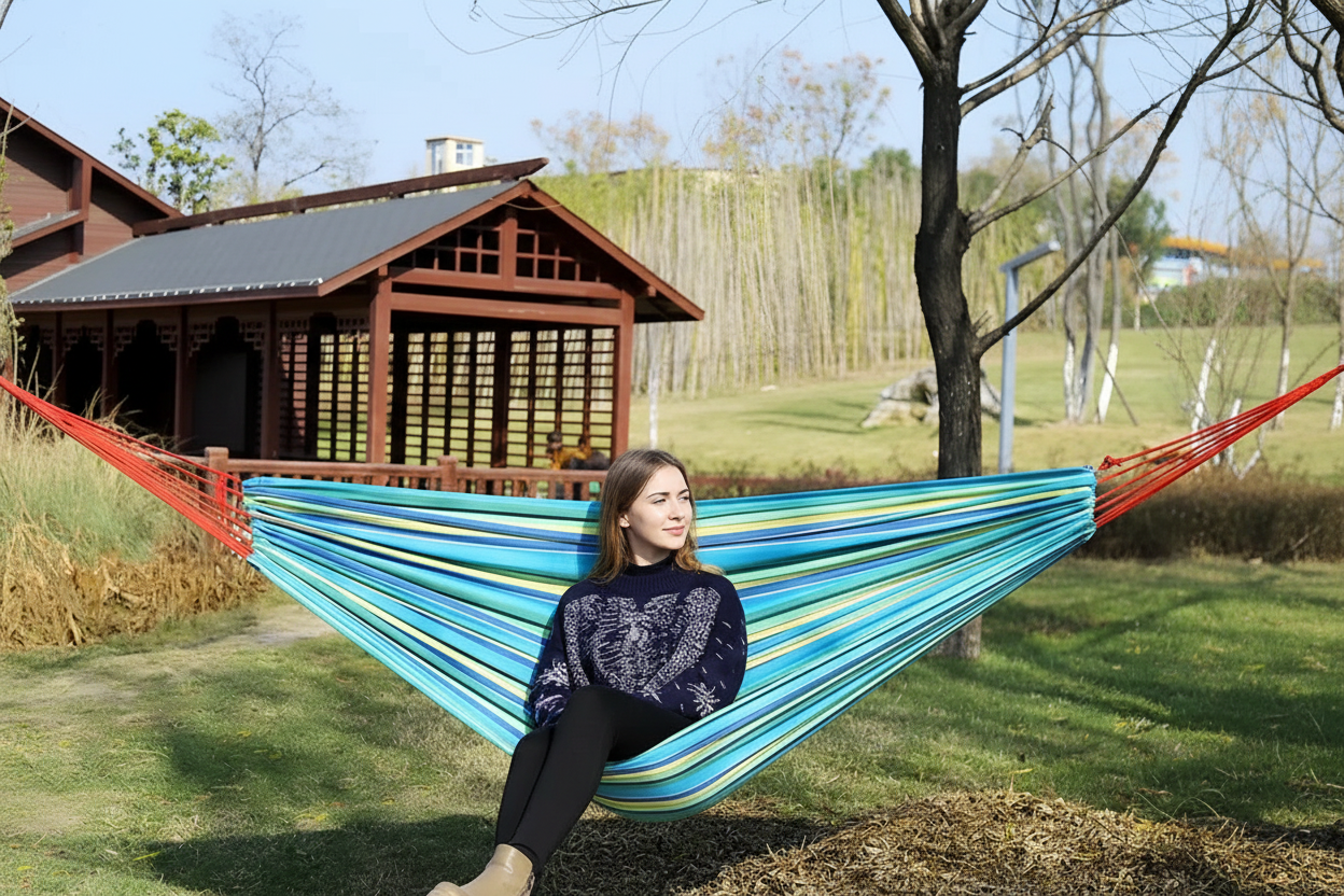 Breathable Mesh Lounger 79x59 Inches 440 lb Capacity for Yard Patio Camping | Reinforced Straps Quick Setup Portable | Indoor Outdoor | Thomler