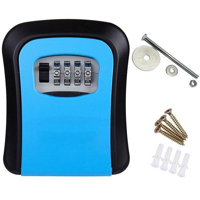 Wall-Mounted Key Safe Box Steel Password Lock Storage | Thomler