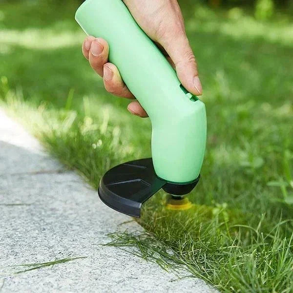 Battery-Powered Handheld Grass Trimmer – Cordless Lawn Edger for Yard Edges, Fences & Garden Beds – Lightweight Portable Weed Whacker | Thomler