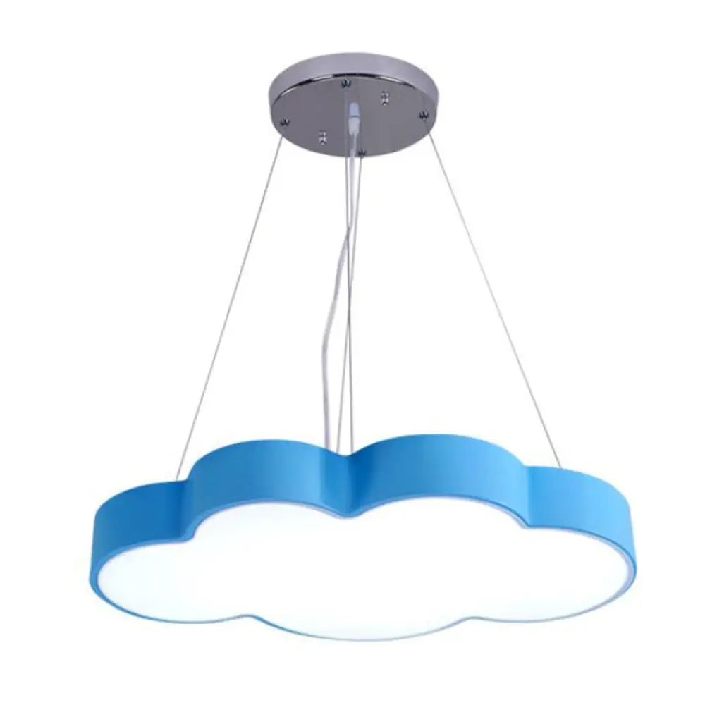 Cloud-Shaped LED Pendant Light for Kids Room, Nursery Overhead Fixture, Dimmable Acrylic Ceiling Lamp for Bedroom, Playroom Children's | Thomler