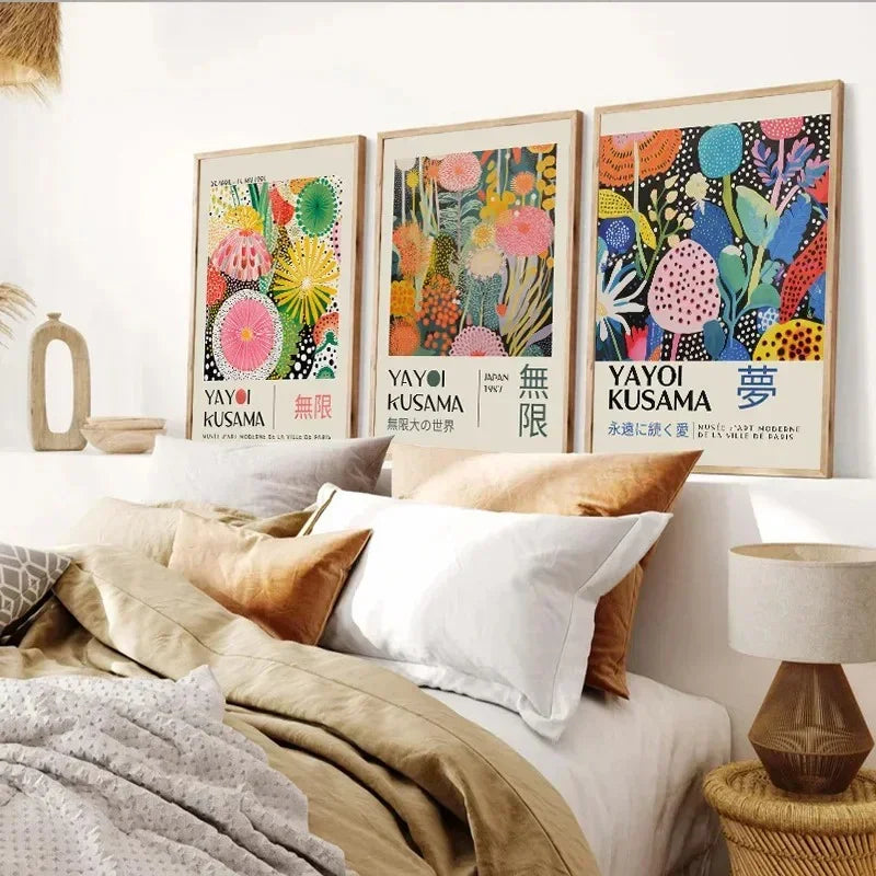 Japanese-Inspired Canvas Wall Art Print – Modern Abstract Home Decor for Living Room, Bedroom & Office | Thomler