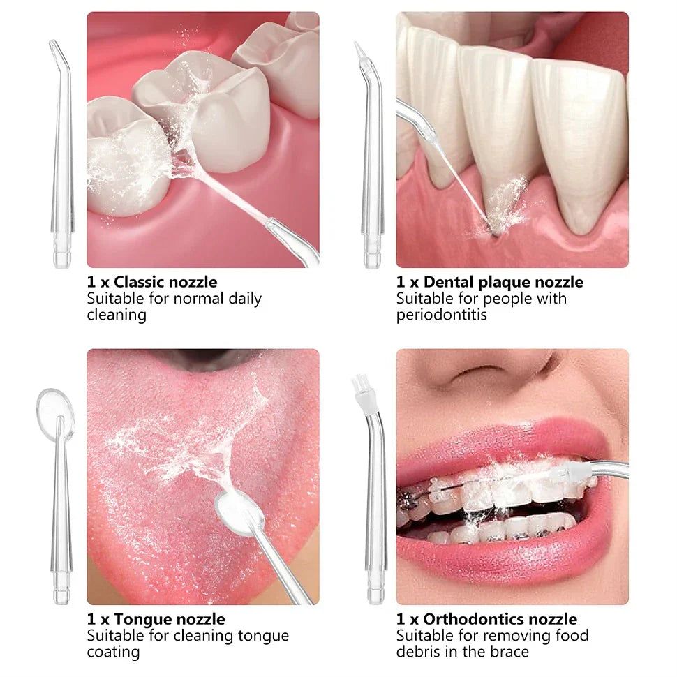 Cordless Oral Irrigator with USB Charging for Complete Teeth & Gum Care | Thomler