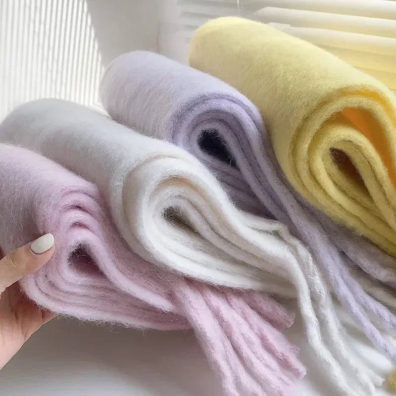 Cashmere Scarf – Soft, Warm Winter Wrap for Women – Classic Cozy Neck Warmer for Fall & Cold Weather – Elegant Fashion Accessory | Thomler