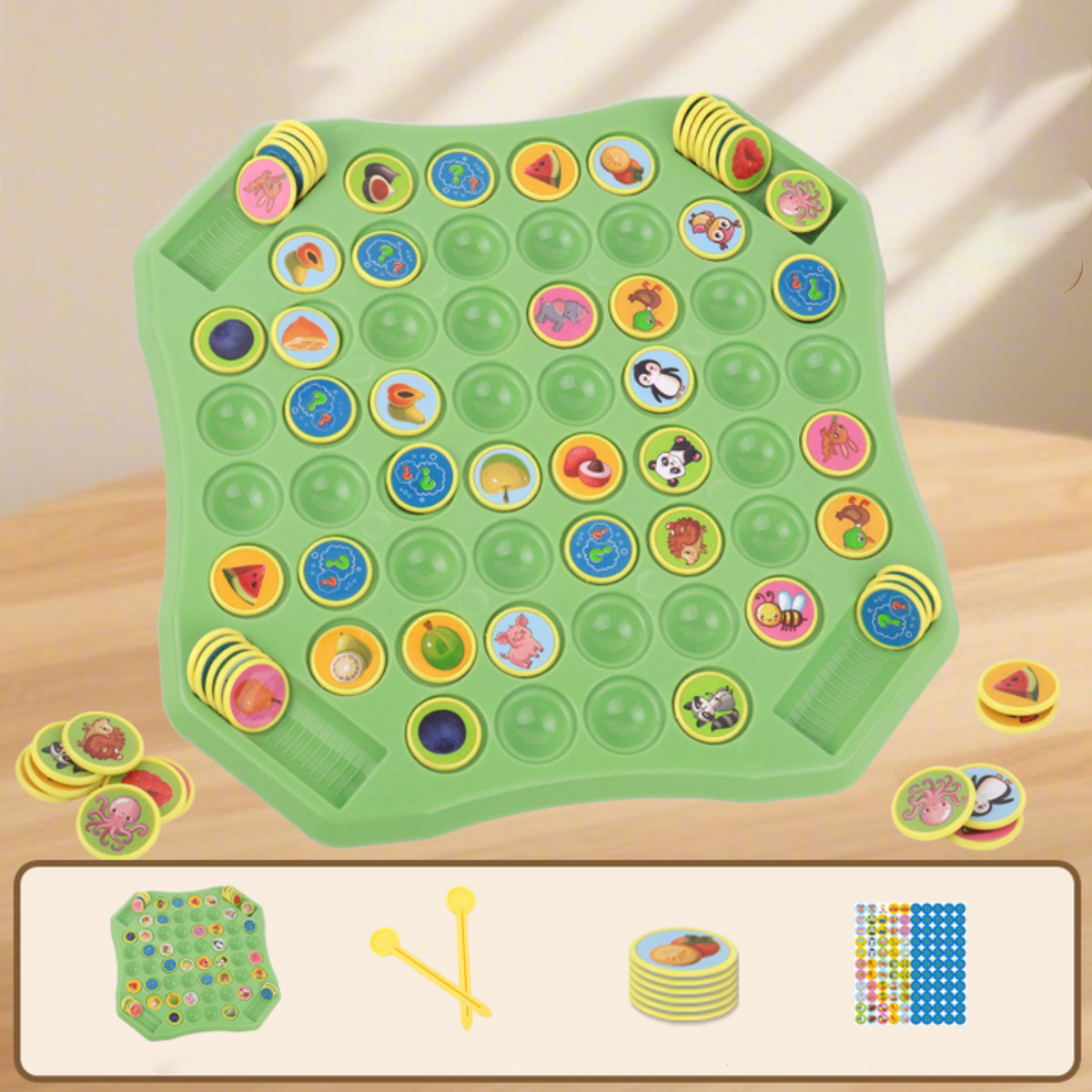 Memory Matching Board Game – Build Focus, Recognition & Brain Skills for Kids | Thomler